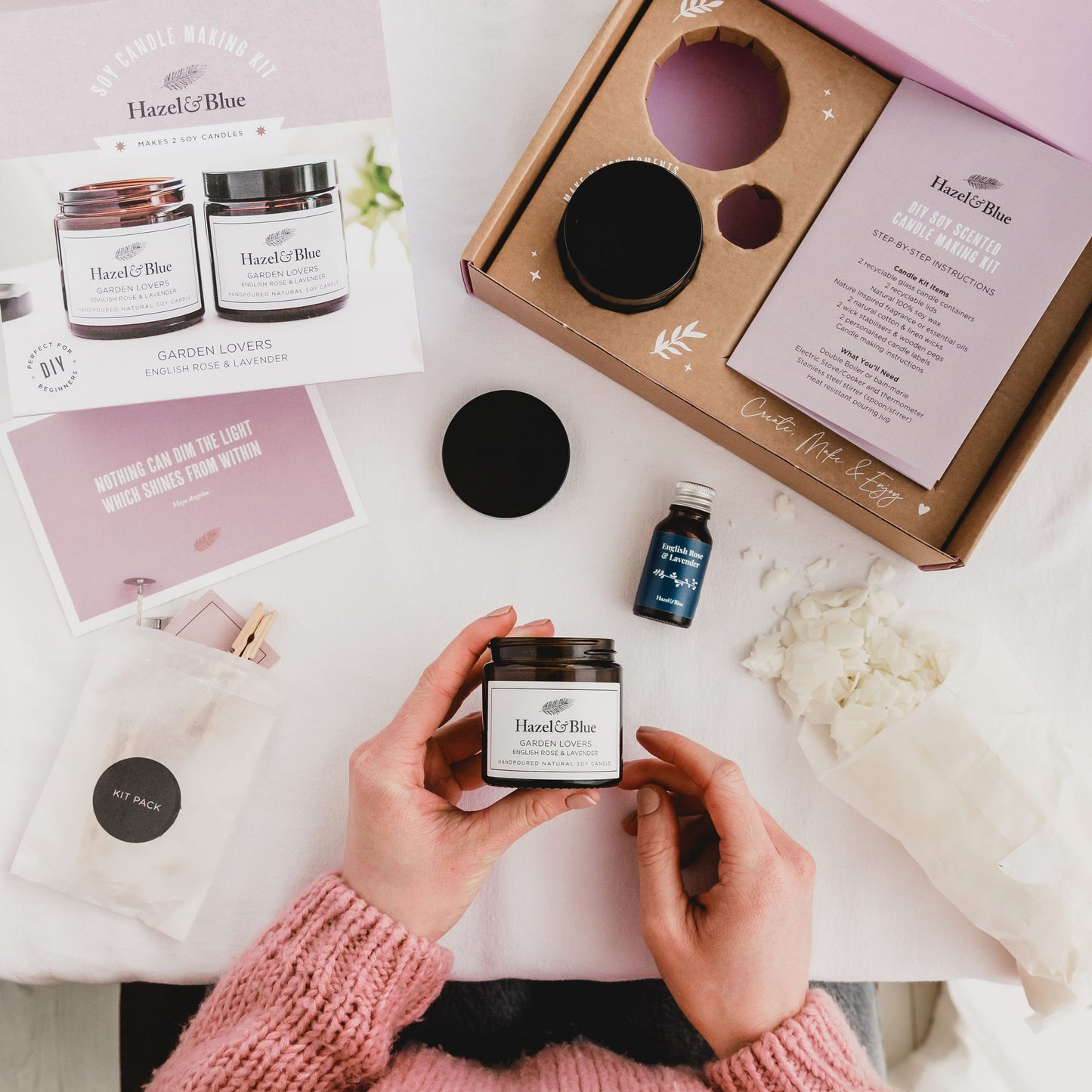 Choose your Own Fragrance Soy Candle Making Kit