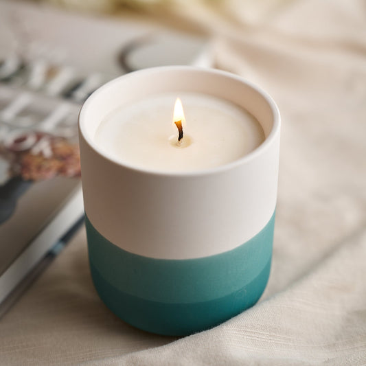 Reusable Potted Soy Wax Candle