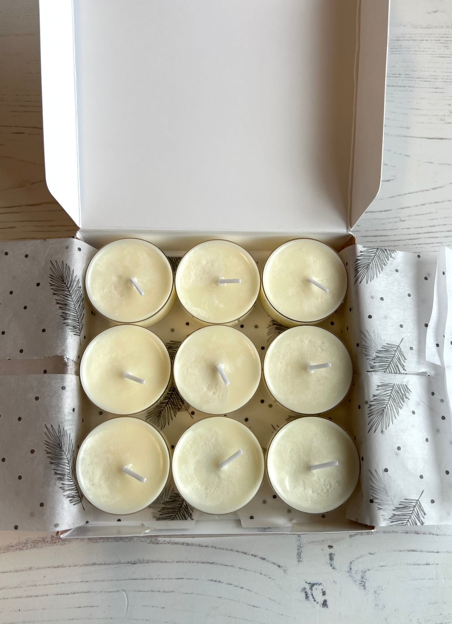 Pink Grapefruit and Basil Soy Wax Tealights