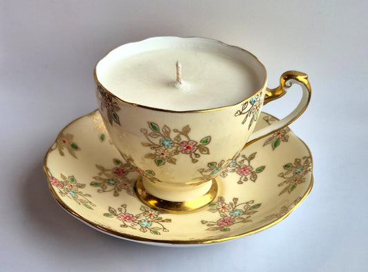 Everlasting Teacup Candle - Seasalt and Wood