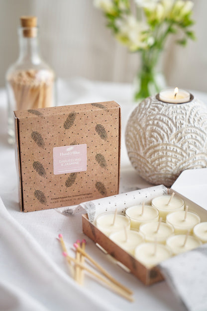 Darjeeling and Jasmine Soy Wax Tealights