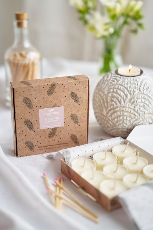 Darjeeling and Jasmine Soy Wax Tealights