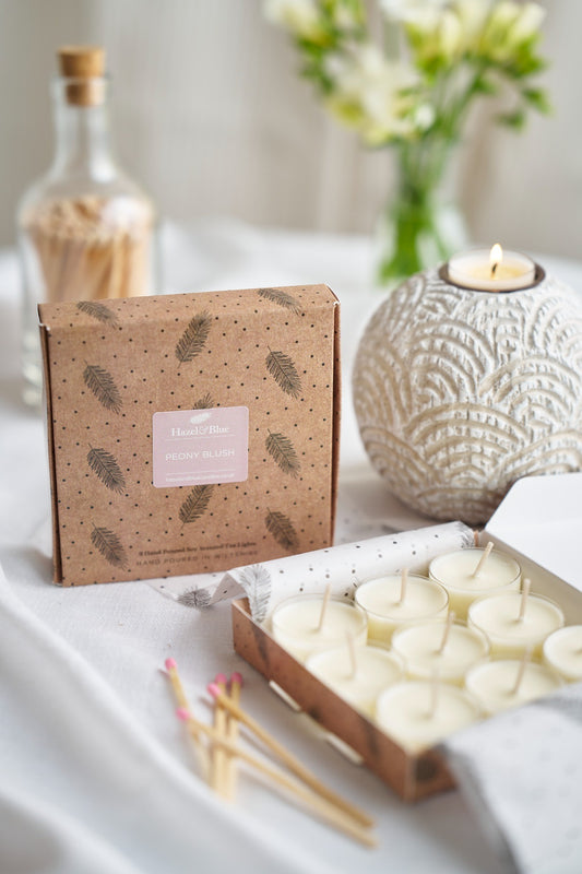 Peony Blush Soy Wax Tealights