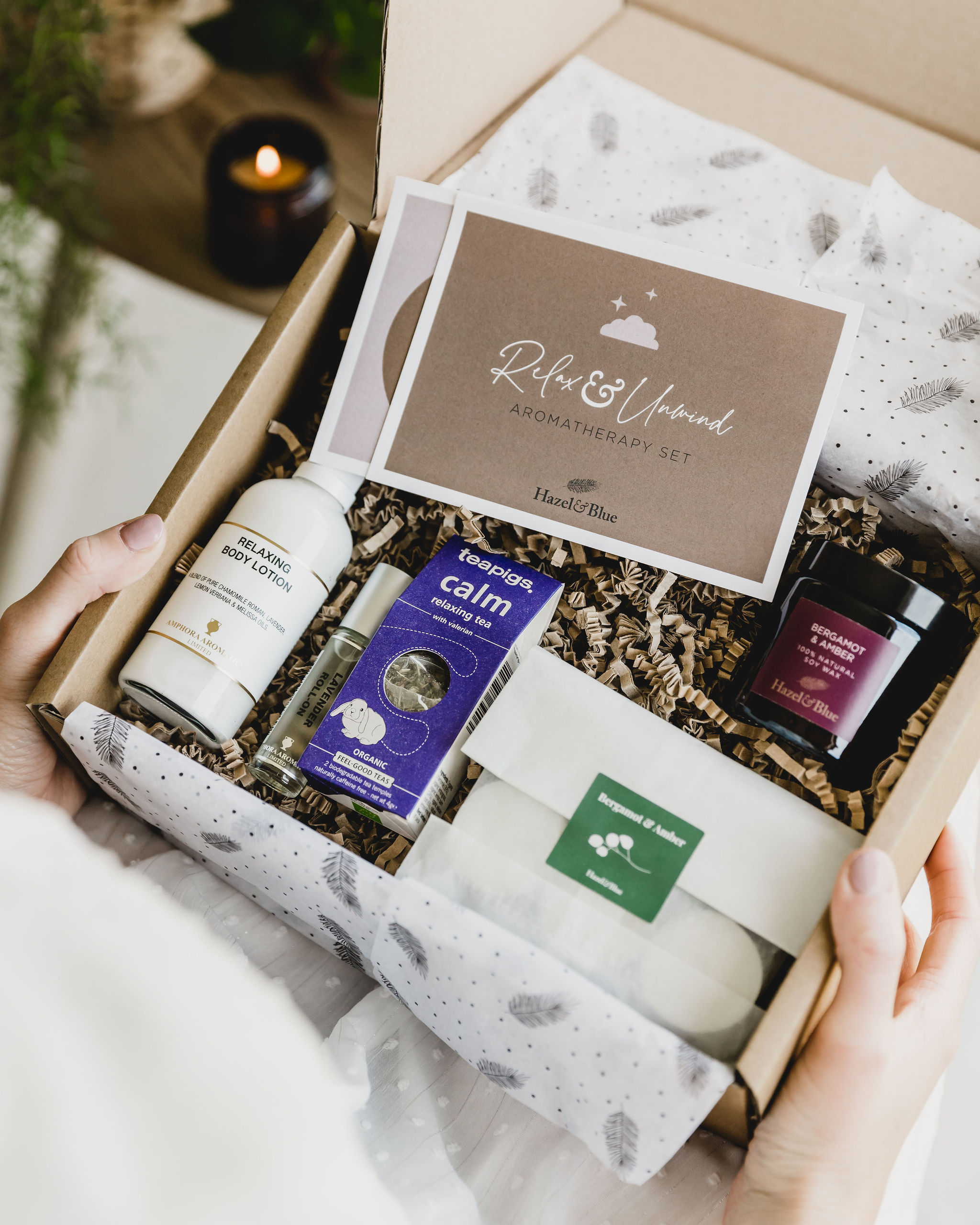 Relax & Rewind Gift Box  Candles, Perfumes & Body Essentials