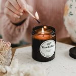 Flower garden soy scented candle artisan vegan handmade ukhazel and blue candle making workshop bowood house and gardens events candle making in wiltshire